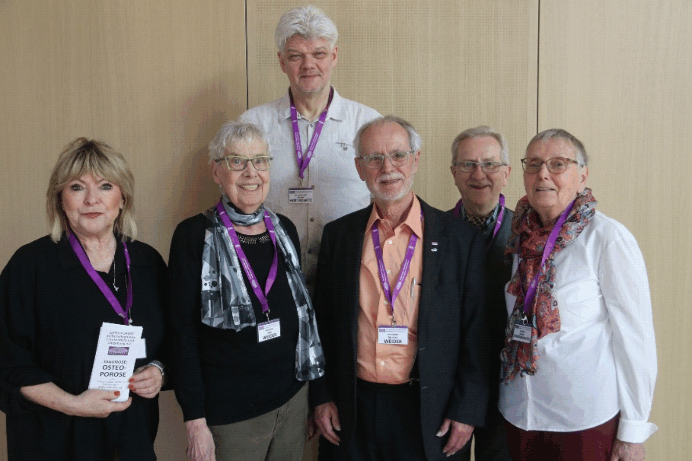 Vorstand seit 22.08.2024 v.l.:  Beisitzerin Sonia Komnick, Kassiererin Ellen Weider, Stv. Vorsitzender Michael Hottkowitz, Vorsitzender Manfred Weider, Schriftführer Klaus Hartmann, Beisitzerin Marlies Scheidemantel